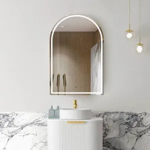 Otti Archie Natural Oak Led Shaving Cabinet 900mm by Otti, a Shaving Cabinets for sale on Style Sourcebook
