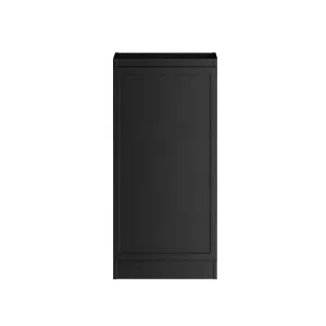 Otti Hampshire Matte Black 415mm Base Laundry Cabinet by Otti, a Cabinetry for sale on Style Sourcebook
