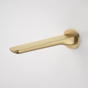 Caroma Contura II 220mm Basin/Bath Outlet - Brushed Brass by Caroma, a Bathroom Taps & Mixers for sale on Style Sourcebook