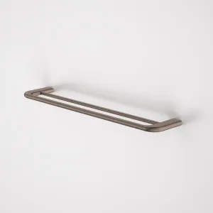 Caroma Contura II 620mm Double Towel Rail - Brushed Bronze by Caroma, a Towel Rails for sale on Style Sourcebook