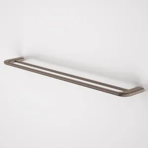 Caroma Contura II 820mm Double Towel Rail - Brushed Bronze by Caroma, a Towel Rails for sale on Style Sourcebook