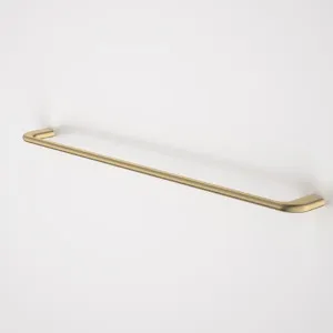 Caroma Contura II 820mm Single Towel Rail - Brushed Brass by Caroma, a Towel Rails for sale on Style Sourcebook