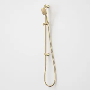 Caroma Contura II Rail Shower - Brushed Brass by Caroma, a Shower Heads & Mixers for sale on Style Sourcebook