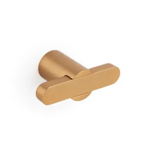 Momo Fusion T Knob in Brushed Dark Brass by Momo Handles, a Cabinet Hardware for sale on Style Sourcebook