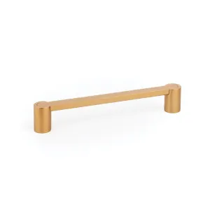 Momo Fusion D Handle in Brushed Dark Brass by Momo Handles, a Cabinet Hardware for sale on Style Sourcebook