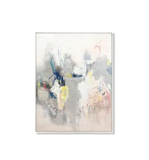 Subtle Hues Abstract Wall Art Canvas 120cm x 90cm by Luxe Mirrors, a Artwork & Wall Decor for sale on Style Sourcebook