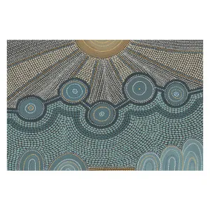Under The Sun, Muted Teal Colour , By Domica Hill by Gioia Wall Art, a Prints for sale on Style Sourcebook