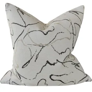 Urban Chic 55cm Square - Ink Paint by Macey & Moore, a Cushions, Decorative Pillows for sale on Style Sourcebook