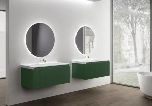 Bel Bagno Rimini Rain Forest 1000mm Single Bowl Wall Hung Vanity and Basin by Bel Bagno, a Vanities for sale on Style Sourcebook