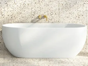 Decina Valentina Freestanding Bath Gloss White (Available in 1500mm and 1700mm) by decina, a Bathtubs for sale on Style Sourcebook