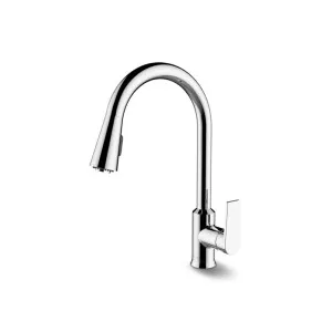 Kohler Taut Pull out Spray Kitchen Sink Mixer 389mm Polished Chrome by Kohler, a Bathroom Taps & Mixers for sale on Style Sourcebook