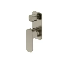 Oskar Shower Wall Mixer With Diverter Brushed Nickel by Oskar, a Bathroom Taps & Mixers for sale on Style Sourcebook