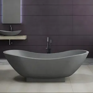 Pietra Bianca Mango Freestanding Stone Bathtub with Custom Colours 1820mm by Pietra Bianca, a Bathtubs for sale on Style Sourcebook