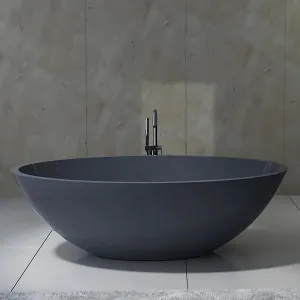 Pietra Bianca Maddison Freestanding Stone Bathtub with Custom Colours 1800mm by Pietra Bianca, a Bathtubs for sale on Style Sourcebook