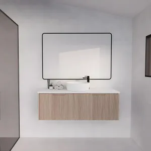 Riva Vienna American Oak 1200mm Single Bowl Wall Hung Vanity by Riva, a Vanities for sale on Style Sourcebook
