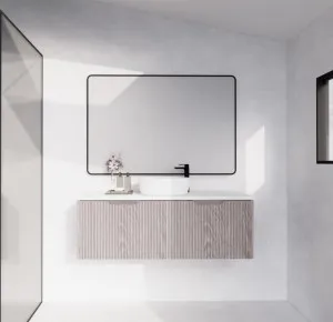 Riva Vienna White Oak 1200mm Single Bowl Wall Hung Vanity by Riva, a Vanities for sale on Style Sourcebook
