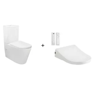 Toto S5 Washlet W/ Remote Control and Tornado Toilet Suite Package (D-Shaped) Gloss White by TOTO, a Toilets & Bidets for sale on Style Sourcebook