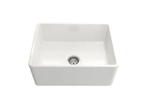 Turner Hastings Novi Farmhouse Butler Sink Gloss White 600mm by Turner Hastings, a Basins for sale on Style Sourcebook
