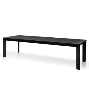 Ex Display - Lambert 3m Wooden Dining Table - Full Black by Interior Secrets - AfterPay Available by Interior Secrets, a Dining Tables for sale on Style Sourcebook