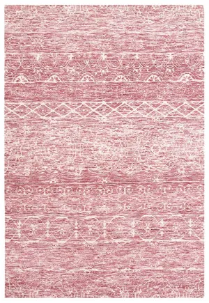 Kora Pink and Ivory Rug by Miss Amara, a Persian Rugs for sale on Style Sourcebook