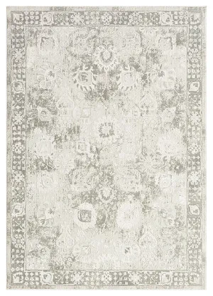 Maxime Grey and Ivory Rug by Miss Amara, a Persian Rugs for sale on Style Sourcebook