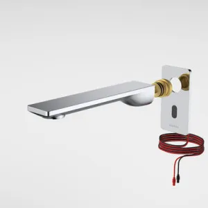 Urbane II Sensor 180mm Wall Outlet Trim Kit | Made From Brass In Chrome Finish By Caroma by Caroma, a Bathroom Taps & Mixers for sale on Style Sourcebook