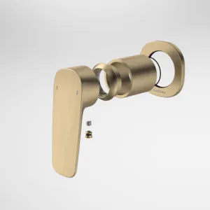 Contura II Bath/Shower Mixer - Trim Kit | Made From Brushed Brass By Caroma by Caroma, a Bathroom Taps & Mixers for sale on Style Sourcebook