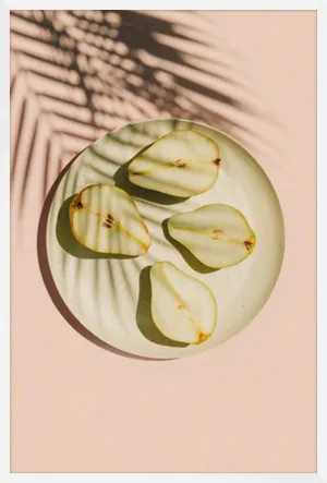 PEAR PLATE - SHADE by La Grolla, a Prints for sale on Style Sourcebook