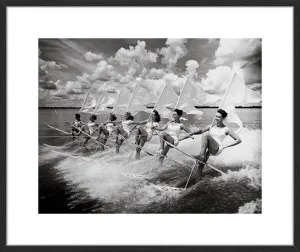 WATER SKI PARADE by La Grolla, a Prints for sale on Style Sourcebook