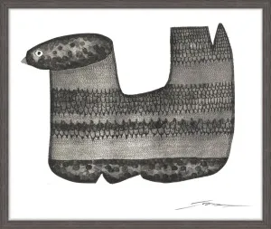 HA NATI NI - GREY by La Grolla, a Prints for sale on Style Sourcebook