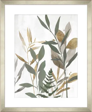 BOTANICAL BLUE LEAVES I by La Grolla, a Prints for sale on Style Sourcebook