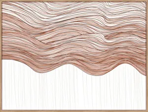 RIPPLED LINES - MOVEMENT by La Grolla, a Prints for sale on Style Sourcebook