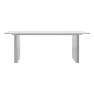 Gabino Dining Table 213 x 105cm in White by OzDesignFurniture, a Dining Tables for sale on Style Sourcebook