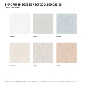 Emporio Embossed Tile by Beaumont Tiles, a Moroccan Look Tiles for sale on Style Sourcebook