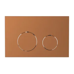 Toilet Flush Buttons | Made From ABS In Brushed Copper By ADP by ADP, a Toilets & Bidets for sale on Style Sourcebook