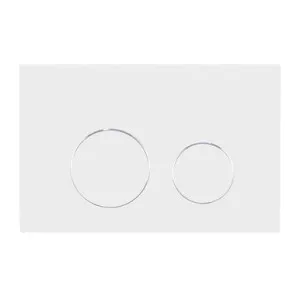 Toilet Flush Buttons Matte | Made From ABS In White By ADP by ADP, a Toilets & Bidets for sale on Style Sourcebook