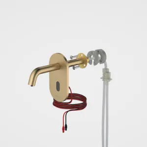 Liano II Sensor Wall Mounted Soap Dispenser Trim Kit | Made From Steel/Stainless Steel/Brushed Brass By Caroma by Caroma, a Bathroom Taps & Mixers for sale on Style Sourcebook