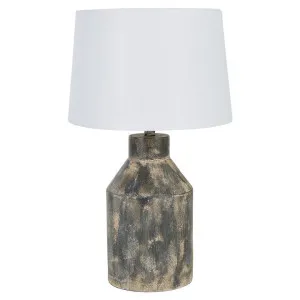 Amalfi Ezekiel Rustic Table Lamp by Amalfi, a Table & Bedside Lamps for sale on Style Sourcebook