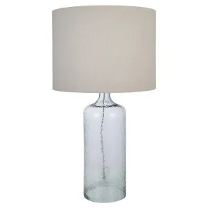 Amalfi Rafferty Glass Base Table Lamp by Amalfi, a Table & Bedside Lamps for sale on Style Sourcebook