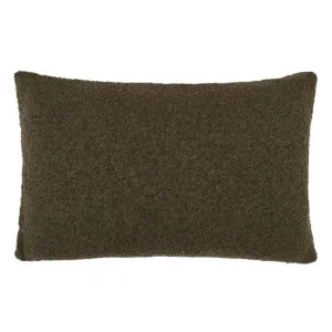 Circ Knitted Cushion Boucle Khaki - 60cm x 40cm by James Lane, a Cushions, Decorative Pillows for sale on Style Sourcebook