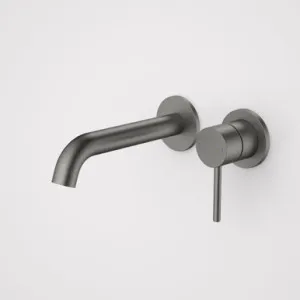 Liano II Wash Basin/Bath Mixer Round Cover Plates X2 175mm Lead Free | Made From Brass In Gunmetal By Caroma by Caroma, a Bathroom Taps & Mixers for sale on Style Sourcebook