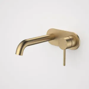 Liano II Wash Basin/Bath Mixer Round Cover Plate 175mm Brushed Lead Free | Made From Brass/Brushed Brass By Caroma by Caroma, a Bathroom Taps & Mixers for sale on Style Sourcebook