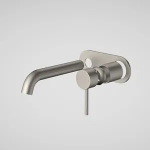 Liano II Wash Basin/Bath Trim Kit Round Cover Plate 175mm Lead Free | Made From Brass In Brushed Nickel By Caroma by Caroma, a Bathroom Taps & Mixers for sale on Style Sourcebook