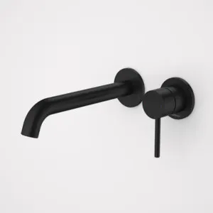 Liano II Wash Basin/Bath Mixer Round Cover Plates X2 210mm Lead Free | Made From Brass In Matte Black By Caroma by Caroma, a Bathroom Taps & Mixers for sale on Style Sourcebook