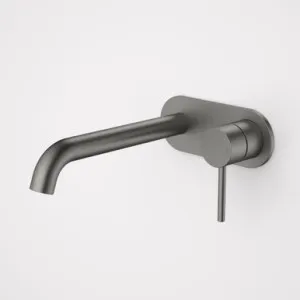 Liano II Wash Basin/Bath Mixer Round Cover Plate 210mm Lead Free | Made From Brass In Gunmetal By Caroma by Caroma, a Bathroom Taps & Mixers for sale on Style Sourcebook