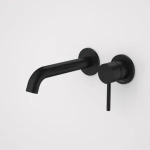 Liano II Wash Basin/Bath Mixer Round Cover Plates X2 175mm Lead Free | Made From Brass In Matte Black By Caroma by Caroma, a Bathroom Taps & Mixers for sale on Style Sourcebook