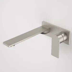 Urbane II Wash Basin/Bath Mixer Rectangle Cover Plate 220mm Lead Free | Made From Brass In Brushed Nickel By Caroma by Caroma, a Bathroom Taps & Mixers for sale on Style Sourcebook