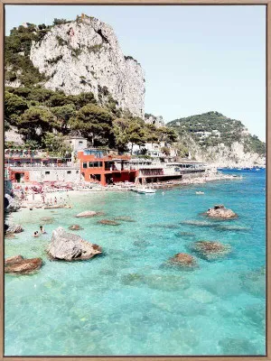 Capri Island Canvas Art Print by Urban Road, a Prints for sale on Style Sourcebook