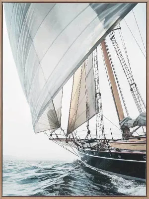 Day at Sea Canvas Art Print by Urban Road, a Prints for sale on Style Sourcebook