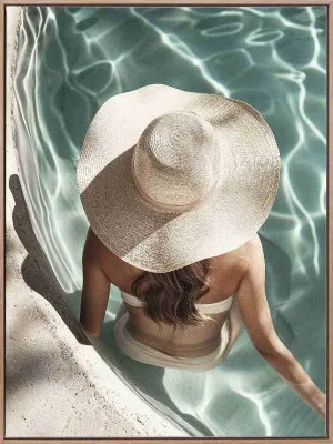 Poolside Chic Canvas Art Print by Urban Road, a Prints for sale on Style Sourcebook